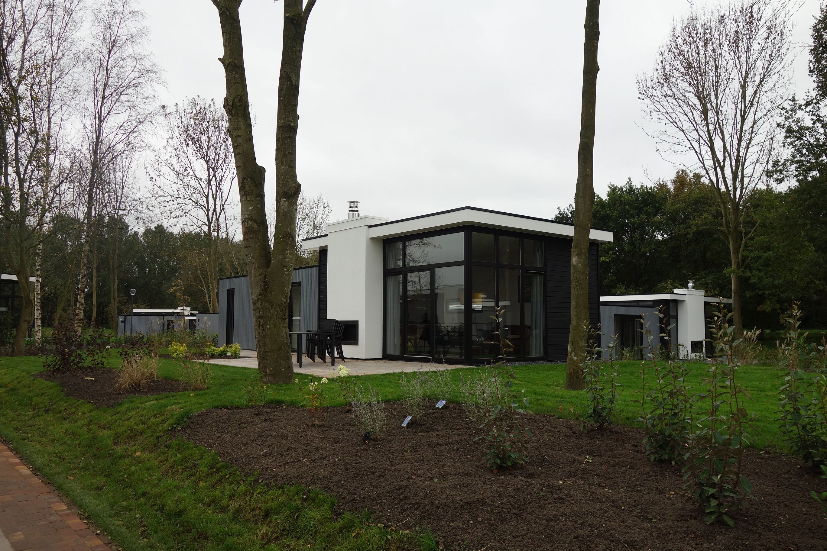 vakantiehuis zijaanzicht